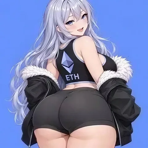 ETH, 22, fictional adult anime character