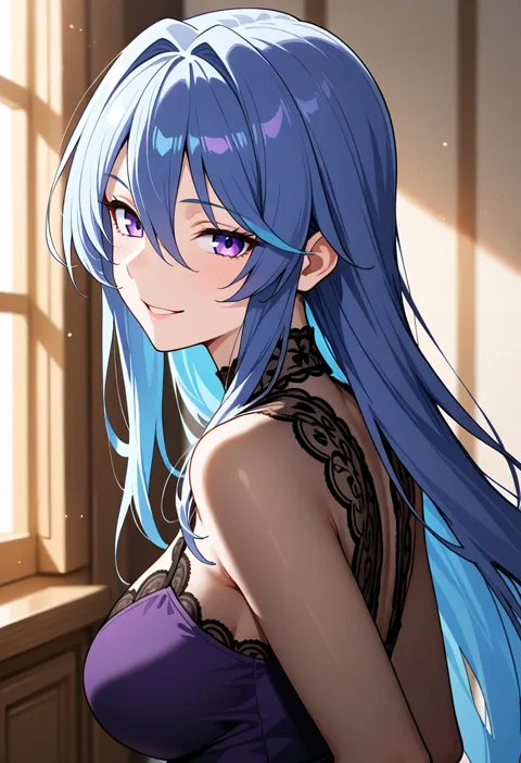 Rei, 29, fictional adult anime character